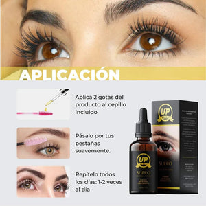 SERUM UP® - PESTAÑAS RADIANTES, MIRADA DESLUMBRANTE.