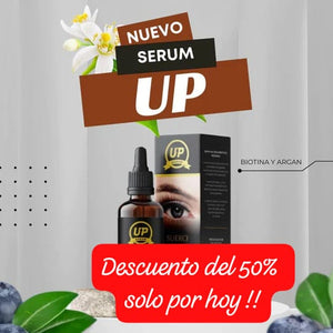 SERUM UP® - PESTAÑAS RADIANTES, MIRADA DESLUMBRANTE.